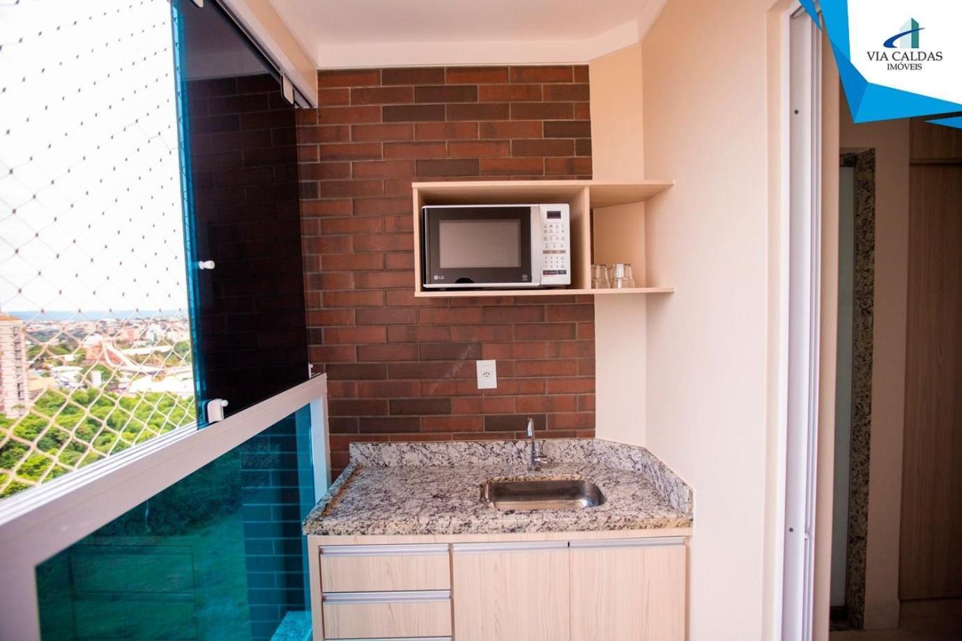 Piazza Diroma Com Acesso Ao Diroma Acqua Park - Via Caldas Apartamento Caldas Novas